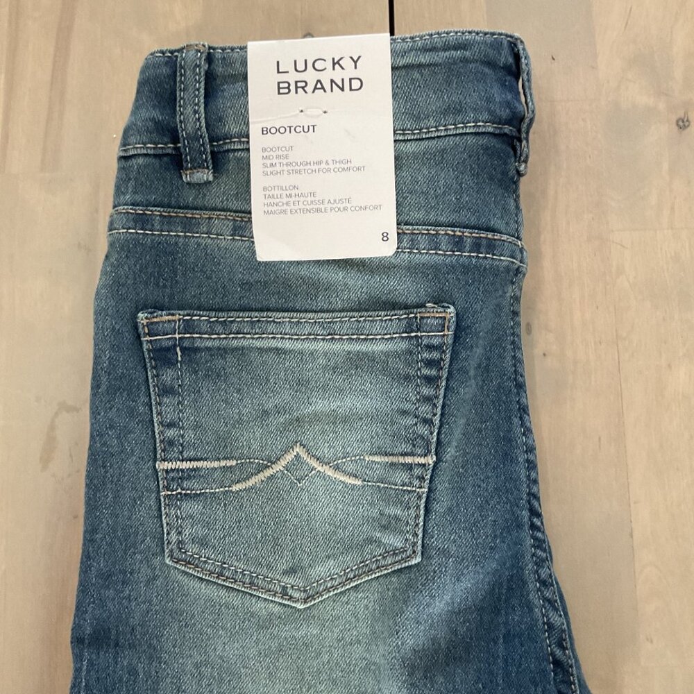 NWT Girls LUCKY Brand Jeans Size 8 - Bootcut
